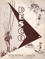 1955 DESCO Water Sports Catalog cover