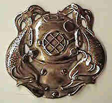 U S Navy Divers Plaque Deep Sea Diving Decor Equipment U S Navy Divers Plaque