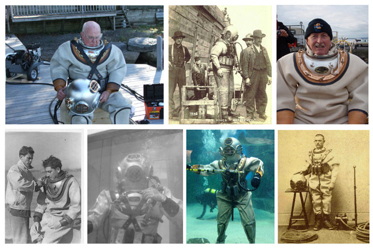 deep Sea Divers throughout History