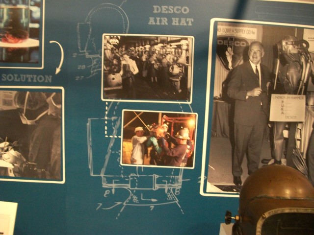 Wisconsin Historical Society Exhibit Desco Air Hat
