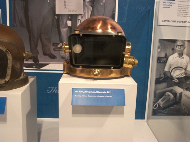 Wisconsin Historical Society Exhibit Desco Air Hat