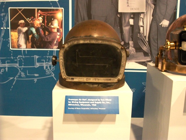 Wisconsin Historical Society Exhibit Desco Air Hat