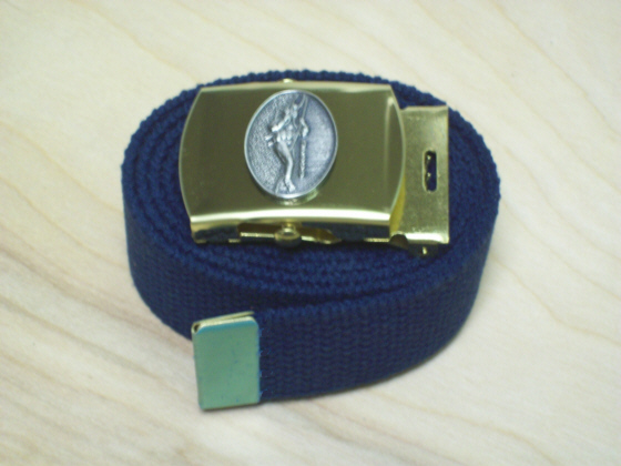 Belt Buckle - Navy Style with Diver Down Logo and Belt
