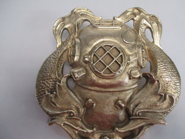 U. S. Navy Divers Plaque, Deep Sea Diving Decor