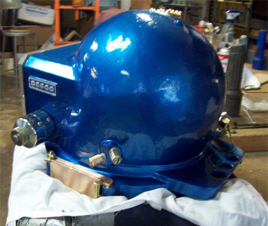 Desco Air Hat after Restoration rear view - beautiful